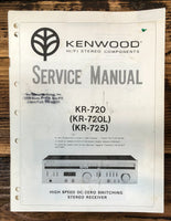 Kenwood KR-720 KR-720L KR-725 Receiver  Service Manual *Original*