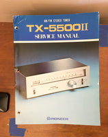 Pioneer TX-5500 II Tuner Service Manual *Original*
