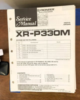 Pioneer XR-P330M Stereo System Service Manual *Original*