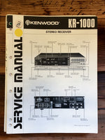 Kenwood KR-1000 Receiver  Service Manual *Original*