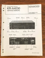 Kenwood KR-A4030 Receiver Service Manual *Original*