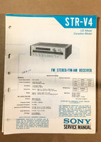 Sony STR-V4 Receiver  Service Manual *Original*