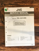 JVC RX-1001VBK RX-1001 VBK Receiver Service Manual *Original*