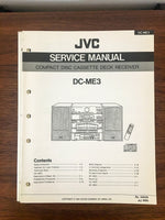JVC DC-ME3 RADIO / BOOMBOX Service Manual *Original*