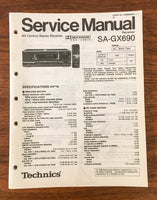 Technics SA-GX690  Service Manual *Original*