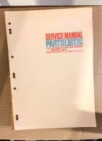 Akai GXC-41 Tape Deck Service Manual *Original*