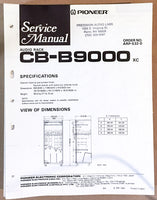 Pioneer CB-B9000 Audio Rack Service Manual *Original*