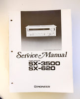 Pioneer SX-3500 SX-620 Receiver Service Manual *Original*