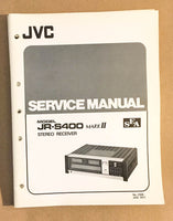 JVC JR-S400 MK II Receiver  Service Manual *Original*