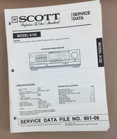 Scott A120 Amplifier  Service Manual *Original*