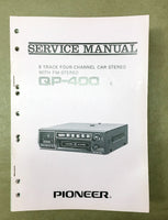 Pioneer QP-400 Service Manual *Original* #1 Service Manual *Original*