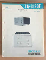 Sony TA-3130F Amplifier  Service Manual *Original*