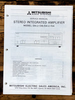 Mitsubishi DA-U108 DA-U154 Amplifier Service Manual *Original*