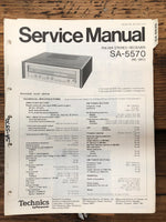 Technics SA-5570 Receiver  Service Manual *Original*