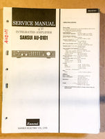Sansui AU-D101 Amplifier Service Manual *Original*