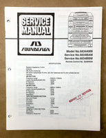 Soundesign Model 6834 Stereo Service Manual *Original*