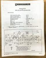 H.H. Scott Model 312C / 312-C Tuner Service Bulletin *Original*