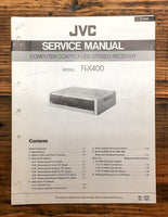 JVC R-X400 RX 400 Receiver  Service Manual *Original*