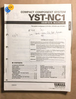 Yamaha YST-NC1 Stereo  Service Manual *Original*