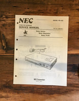 NEC Model IPS-100 Computer Interface Service Manual *Original*