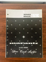 Marantz Model 1152DC 1152 DC Amplifier Service Manual *Original*