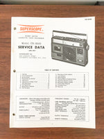 Superscope / Marantz CRS-3520 Radio / Stereo Service Manual *Original*