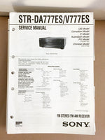 Sony STR-DA777ES V777ES Receiver  Service Manual *Original*