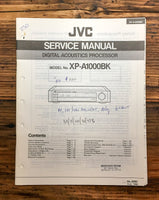 JVC XP-A1000BK XP-AP1000 Digital Processor  Service Manual *Original*