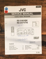 JVC RX-516 RX-517 VBK VTN Receiver Service Manual *Original*
