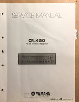 Yamaha CR-450 Receiver  Service Manual *Original* #2