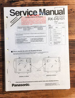 Panasonic RX-DS101   Service Manual Supplement*Original*