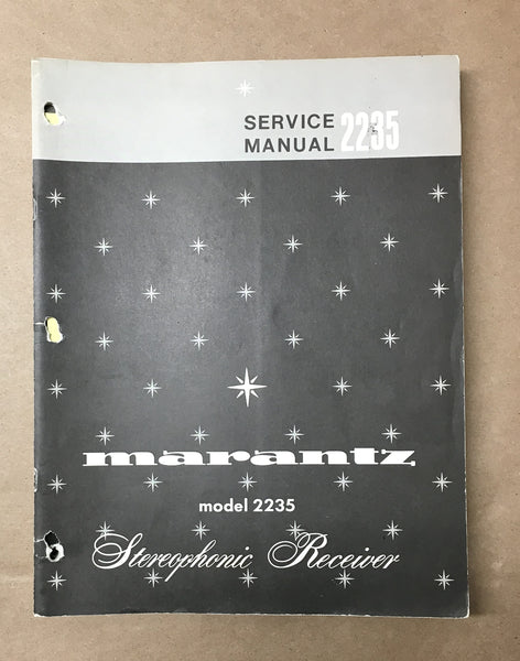 Marantz Model 2235 Receiver Service Manual *Original*