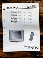 Sony KV-13FM12 -13FM13 -14FM12 -14FM14 TV  Service Manual *Original*