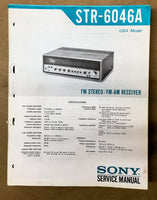 Sony STR-6046A Receiver Service Manual *Original*