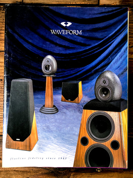 Waveform Mach 17 Solo MC MC.1 Speaker 3 pg Foldout Dealer Brochure *Orig*