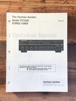 Harman Kardon HK PT2300 PT-2300 Tuner Service Manual *Original*