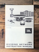 JBL Dividing Network / Crossover LX-5 N7000 ++  Owner / User Manual *Original*