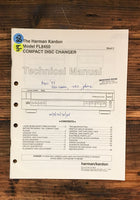 Harman Kardon FL8450 FL-8450 CD Player  Service Manual *Original*