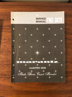 Marantz PMS-3020 Cassette Recorder Service Manual *Original*