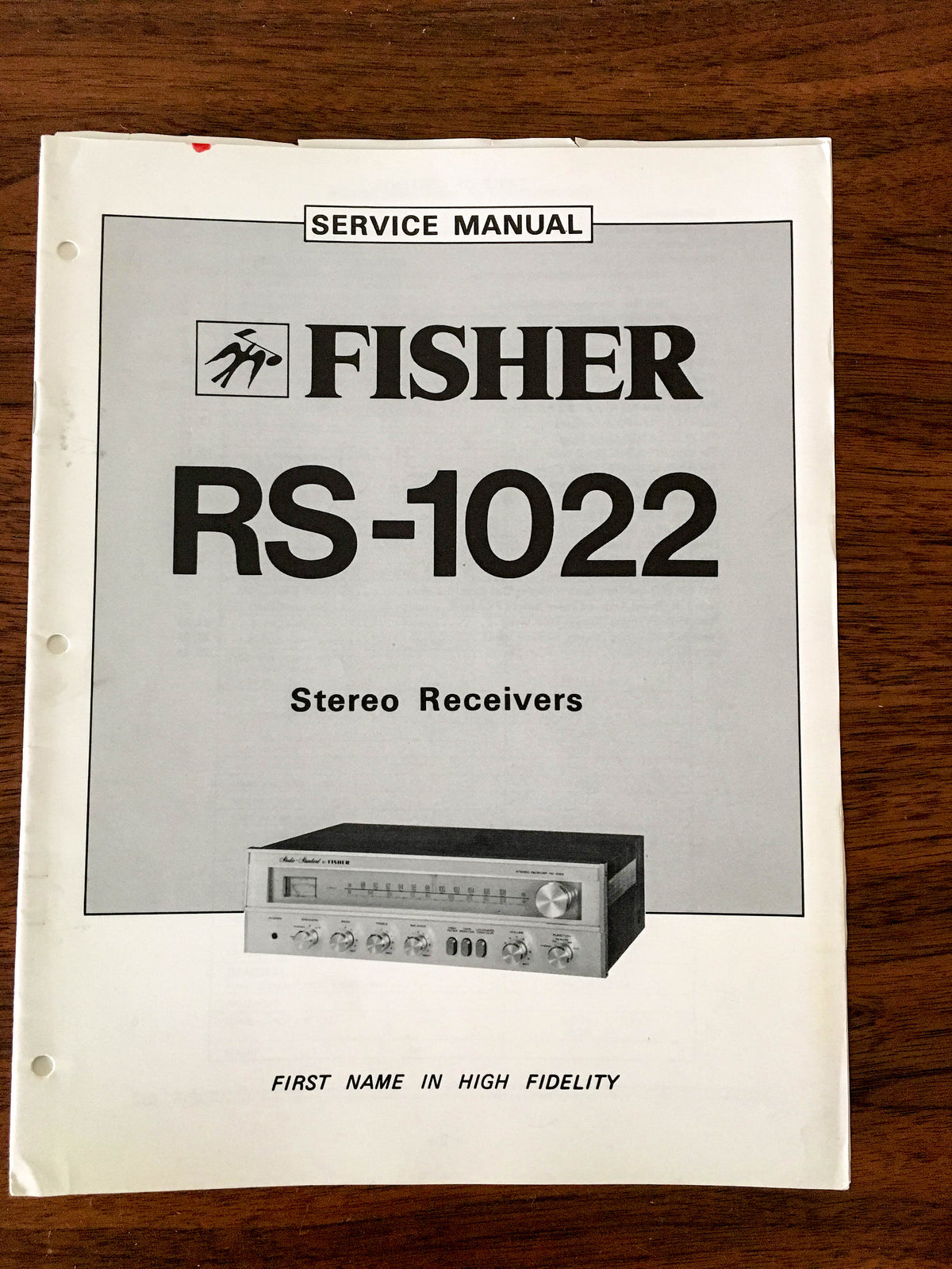 Fisher RS-1022 Receiver Service Manual *Original*