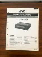 JVC RX-7 VBK Receiver Service Manual *Original*