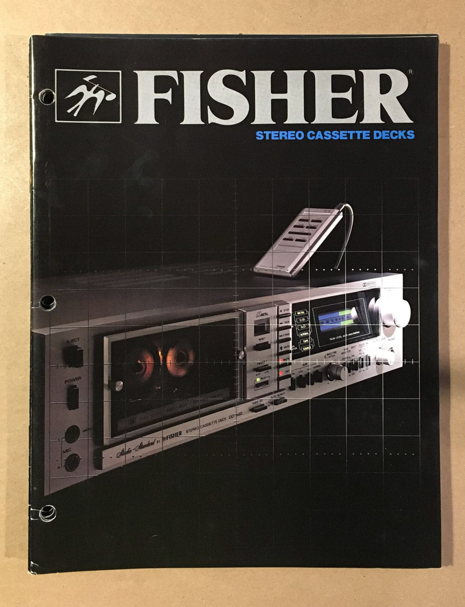 Fisher 1980 Receiver Catalog RS 2004A 2010 250 270  21 pg *Orig*