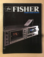 Fisher 1980 Receiver Catalog RS 2004A 2010 250 270  21 pg *Orig*