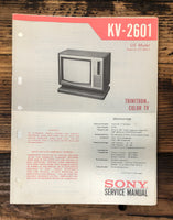 Sony KV-2601 TV  Service Manual *Original*