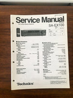Technics SA-EX100 Receiver Service Manual *Original*