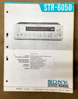 Sony STR-6050 Receiver Service Manual *Original*