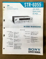 Sony STR-6055 Receiver Service Manual *Original*