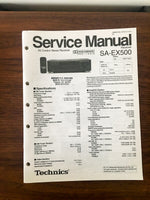 Technics SA-EX500 Receiver Service Manual *Original*