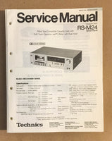 Technics / Panasonic RS-M24   Service Manual *Original*
