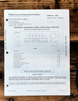 Magnavox FAB362 FAB-362 Amplifier  Service Manual *Original*